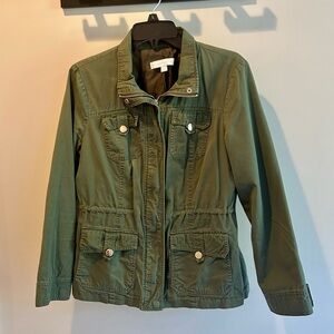 New York & Company Olive Utility Jacket
